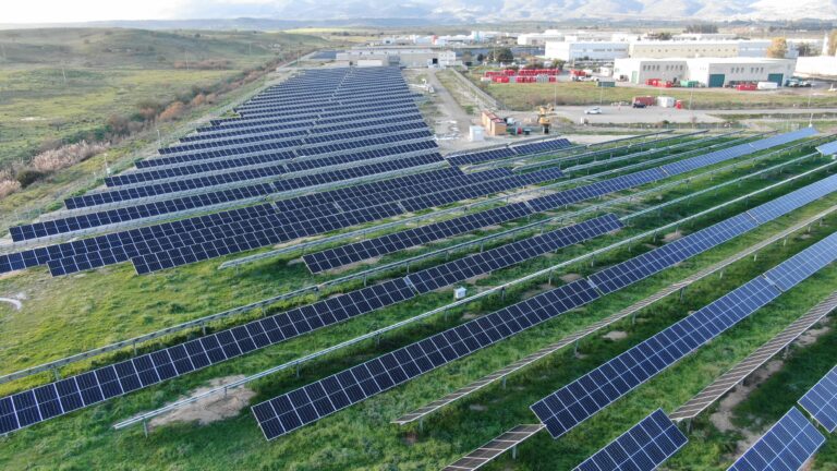 Sardinia, Italy Solar Farm