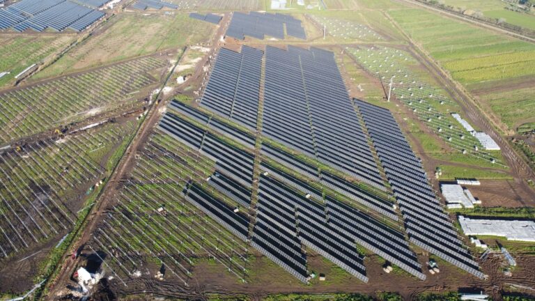 Solar Farm Prosotsani Drama, Greece